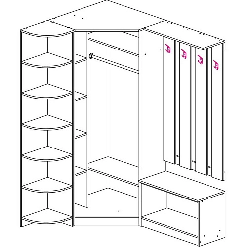 Прихожая Комби-6 - фото 2