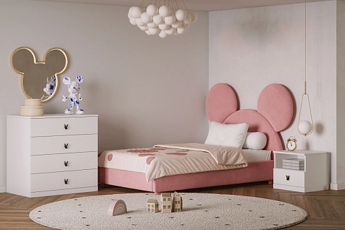 Стенка детская Банни-3 Белый - фото 1