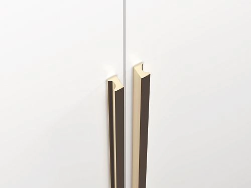 Шкаф распашной Эдинбург-5 Белый - фото 2