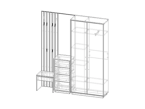 Прихожая Неаполь-2 - фото 3