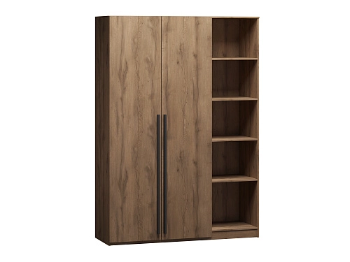 Шкаф распашной Лорена Пакс-2.1 Дуб Табачный - фото 2