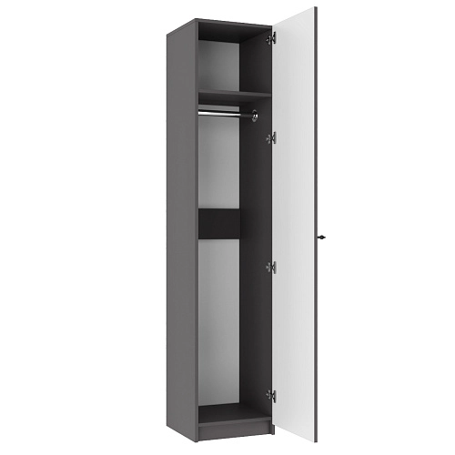 Шкаф распашной Скаген-1 Графит - фото 4