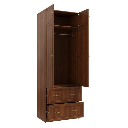 Шкаф распашной Карлос-035 Орех Экко - фото 2