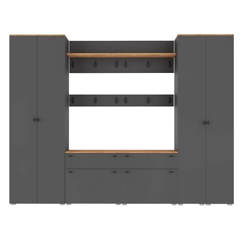 Прихожая Квели 11 Графит - фото 3