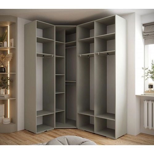 Шкаф угловой Люксор-4 Кашемир - фото 3