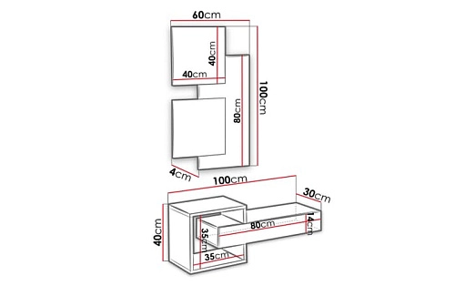 Прихожая Астория-2 Черный - фото 2