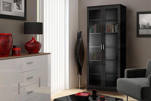 Книжный шкаф Моне 2.1 МДФ - фото 1