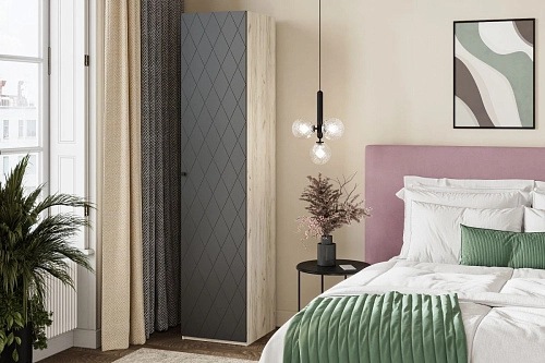 Шкаф распашной Колорадо-1 МДФ - фото 1