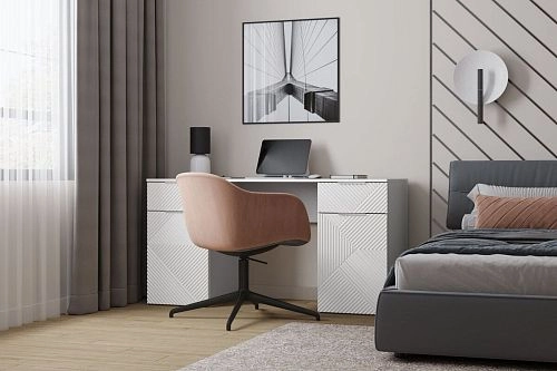 Стол письменный Салерно 5 NEW Белый - фото 1