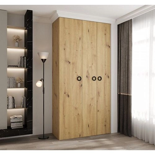 Шкаф распашной Хилтон-2.3 Дуб Бунратти - фото 1