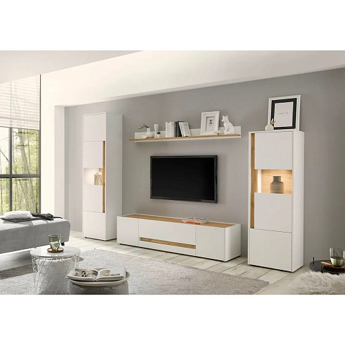 Стенка Анси-1 Белый - фото 1