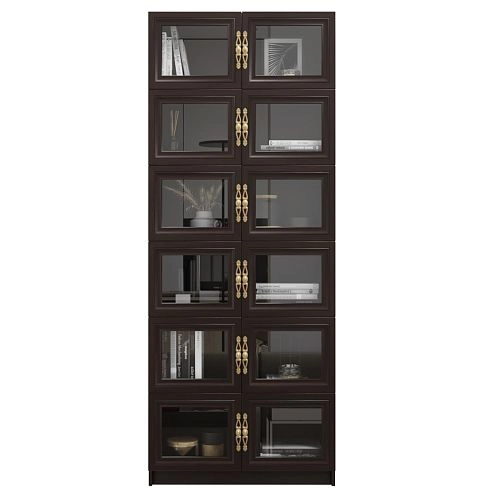 Шкаф книжный Карлос-038 Венге - фото 4