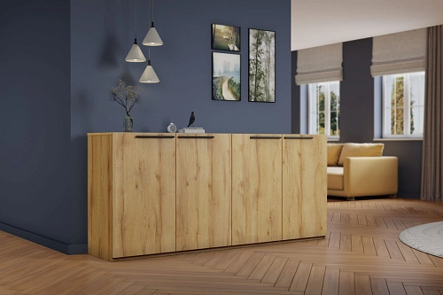 Тумба Лорена Пакс-3 Дуб Золотистый - фото 1