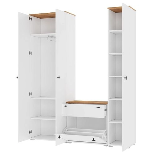 Прихожая Квели 9 Белый - фото 4