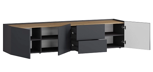 ТВ тумба Сия-2 Графит - фото 3