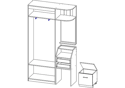 Прихожая Натали-3 - фото 2
