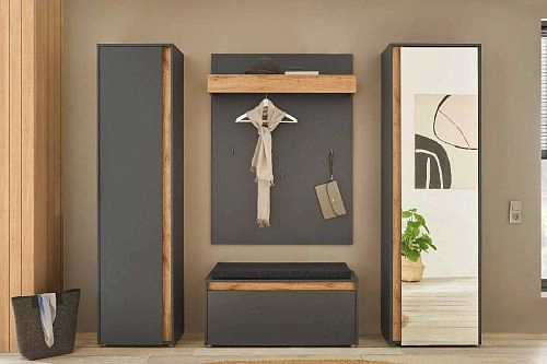 Прихожая Анси-4 Антрацит - фото 1