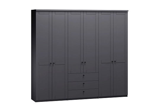 Шкаф распашной София РАХ-12 МДФ Графит - фото 2