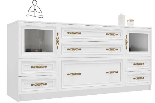 Комод Карлос-055 Белый - фото 1