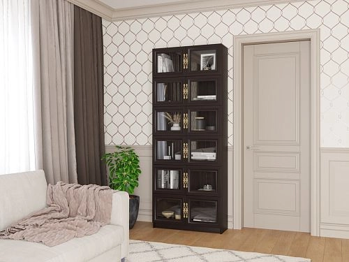 Шкаф книжный Карлос-038 Венге - фото 1