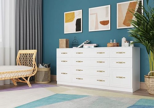 Комод Карлос-060 Белый - фото 3