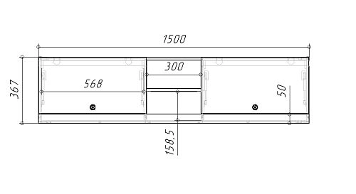Антресоль Стрекоза Mini-6 Белый - фото 3