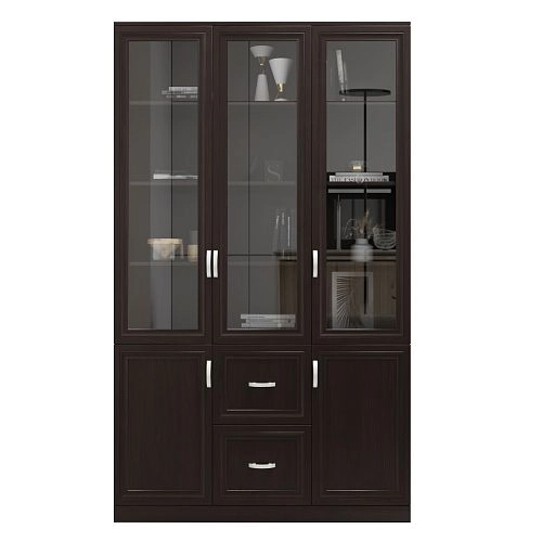 Шкаф Библиотека Библиограф 3.4 Рельеф Венге - фото 4