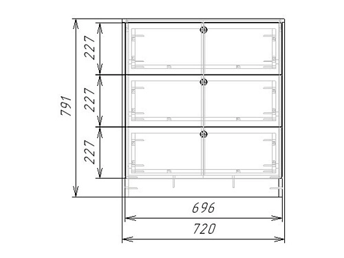 Комод Монреаль-3 - фото 4