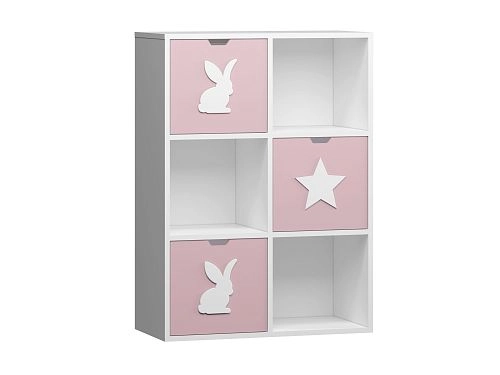 Стеллаж KIDS 11 Розовый Лайт - фото 2