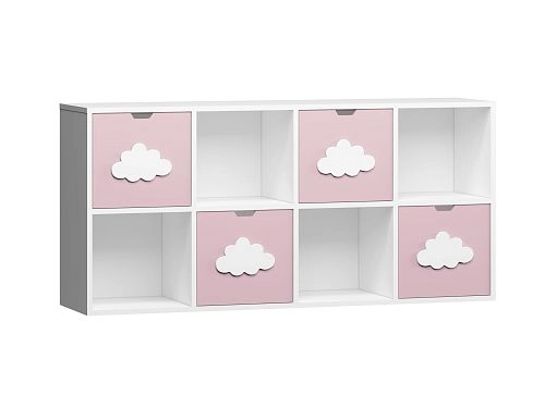 Стеллаж KIDS 5 Розовый Лайт - фото 2