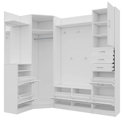 Прихожая Ольга-14 Белый - фото 2