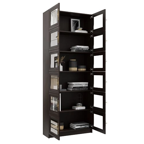 Шкаф книжный Карлос-038 Венге - фото 2