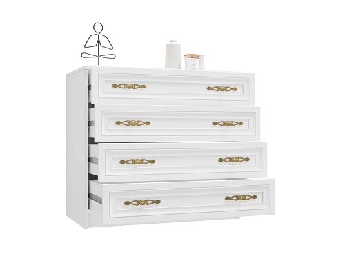 Комод Карлос-030 Белый - фото 3