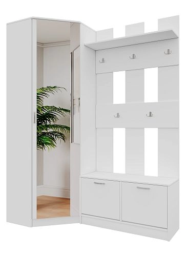 Прихожая Ольга-10 Белый - фото 3