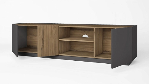 ТВ тумба Бифи Графит - фото 3