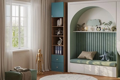 Пенал Скарабей-3 Аквамарин - фото 1