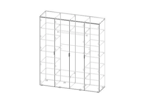 Спальня Салерно-1 Белый - фото 4