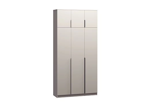 Шкаф распашной Марсель-3 с антресолью Кашемир - фото 2