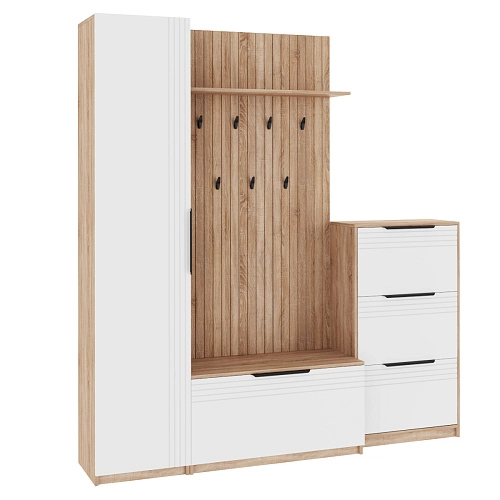 Прихожая Астрис-3 Белый - фото 2