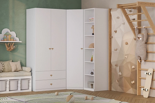 Стенка детская Стрекоза-5 Белый - фото 1