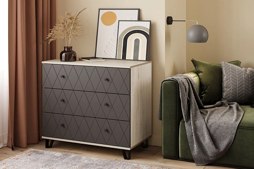 Комод Колорадо-3 МДФ - фото 1