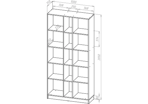 Стеллаж Сокол-4 - фото 2