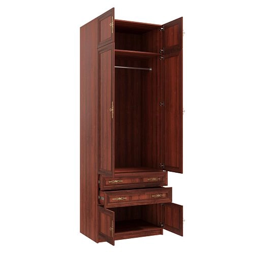 Шкаф распашной Карлос-045 Орех Итальянский - фото 3