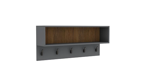 Вешалка Верия Графит - фото 1