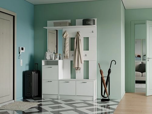 Прихожая Ольга-3 Белый - фото 1