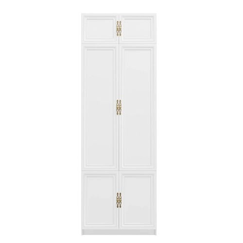 Шкаф распашной Карлос-039 Белый - фото 3