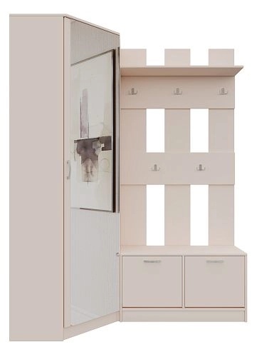 Прихожая Ольга-10 Кашемир - фото 3