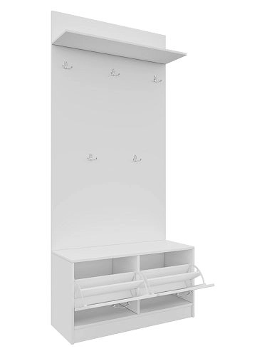 Прихожая Ольга-1 Белый - фото 2