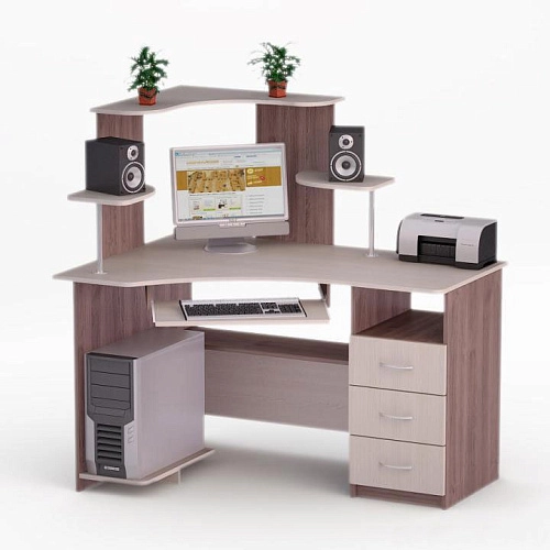 Компьютерный стол Роберт-70 - фото 1