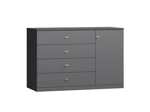 Стенка детская Стрекоза-4 Графит - фото 3